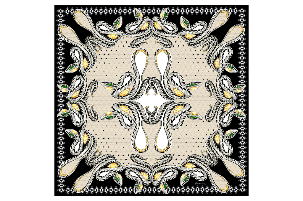 Pre Order - Fashion Strokes Golden Serpents
